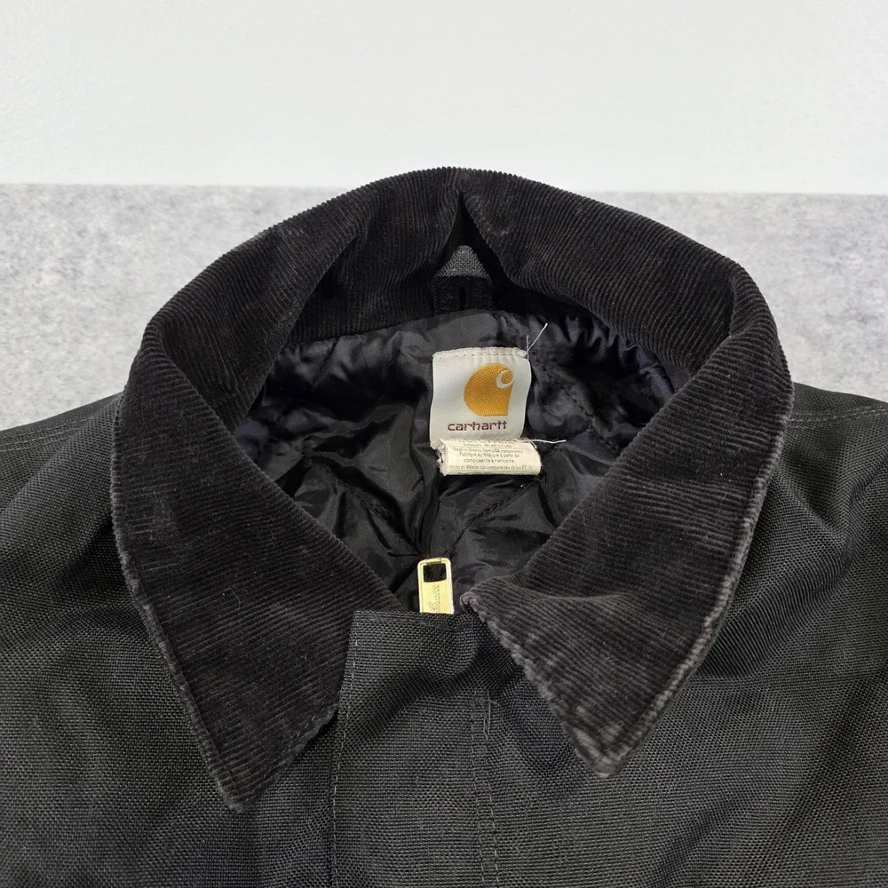 Carhartt Extremes Arctic Coat Mens XLT Black Quilted GlobalFoundries C55 BLK